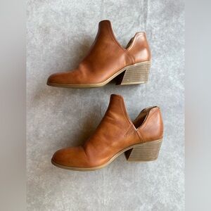 Dr. Scholl's Brown Ankle Booties